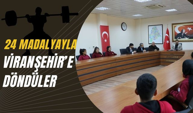 Viranşehir Kaymakamı Ülkü, Sporcuları Makamında Ağırladı