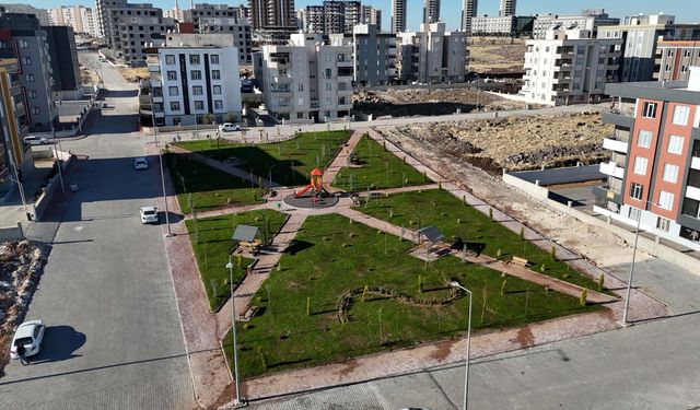 Karaköprü İlçesine Yeni Yeşil Alanlar Kazandırılıyor