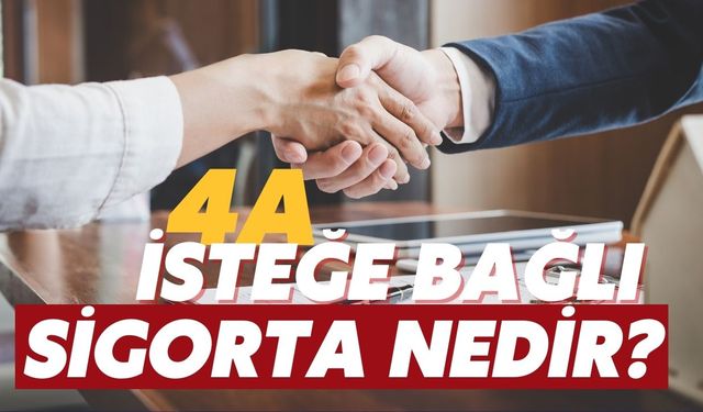 4A İsteğe Bağlı Sigorta Nedir