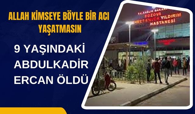 Bozova’da Traktör Kazası: 9 Yaşındaki Abdulkadir Öldü