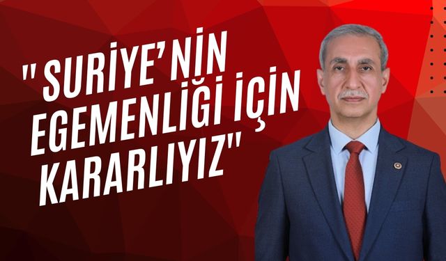 Abdurrahim Dusak'tan Kritik Suriye Uyarısı