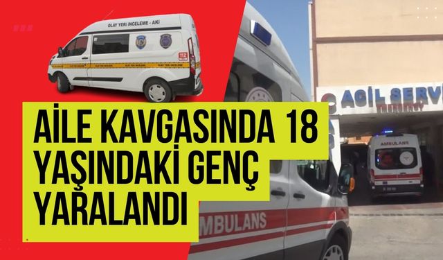 Haliliye’de Aile Kavgası Kanlı Bitti: Genç Bıçaklandı