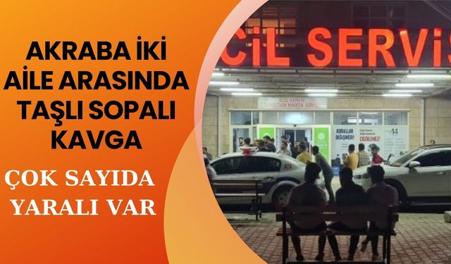 Akçakale'de Akraba İki Aile Arasında Taşlı Sopalı Kavga: 8 Yaralı