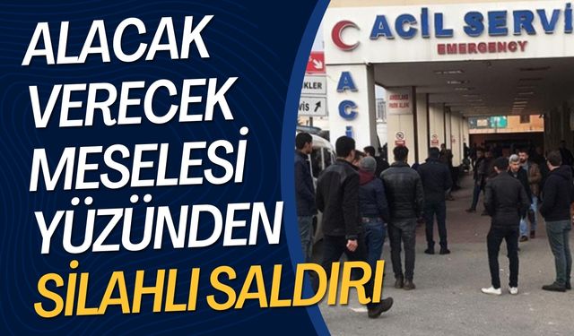 Haliliye’de Arkadaşını Silahla Vuran Zanlı Kaçtı!