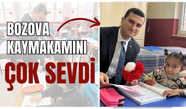 Bozovalılar Kaymakamını Çok Sevdi