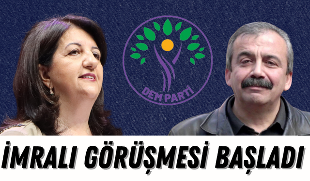 DEM Parti Heyeti, İmralı Adası'nda Abdullah Öcalan ile Görüşüyor