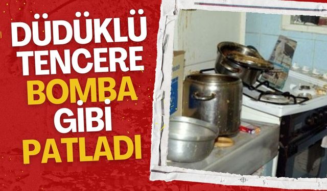 Siverek'te Düdüklü Tencere Patladı: Genç Kız Yaralandı