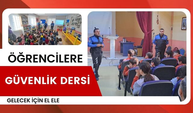 Şanlıurfa’da "Güvenli Gelecek" Eğitimi Öğrencilere Verildi