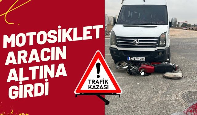 Viranşehir’de Feci Kaza: Motosiklet Aracın Altına Girdi