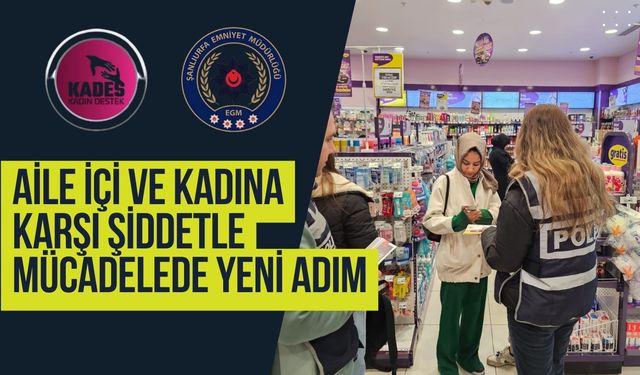 Karaköprü Emniyetinden KADES Uygulaması Tanıtımı