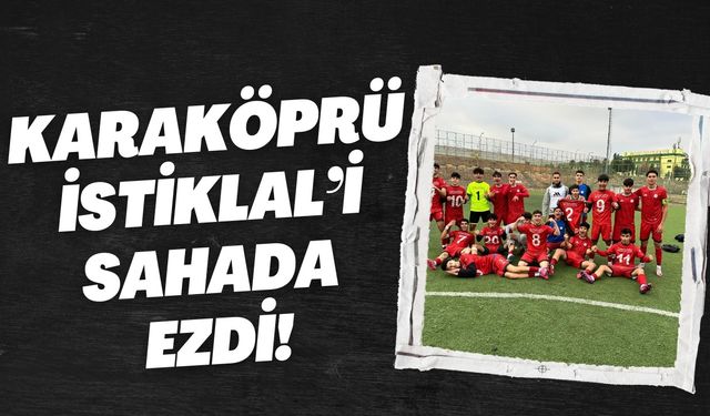 Karaköprü Belediyespor'dan Şahane Galibiyet