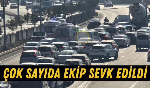 Şanlıurfa- Diyarbakır Yoluna Çok Sayıda Ekip Sevk Edildi