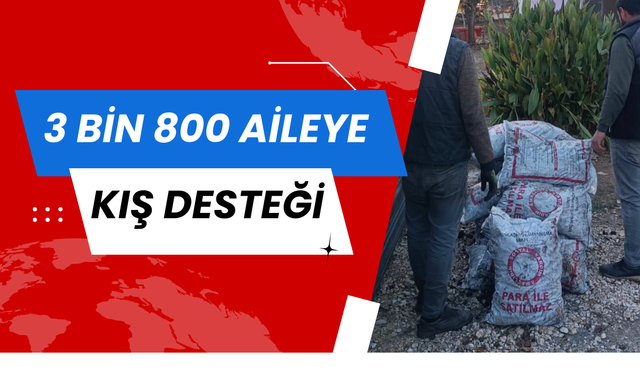 Hilvan'da 3 Bin 800 Aileye Kömür Yardımı