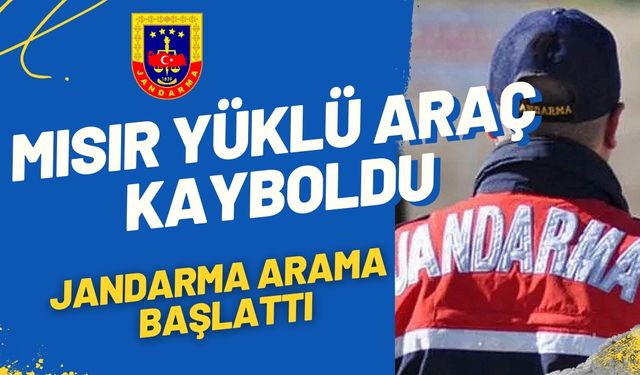 Urfa’da Mısır Yüklü Araç Kayboldu, Jandarma Harekete Geçti