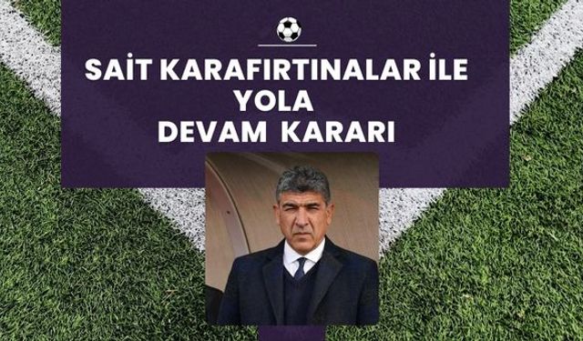 Sait Karafırtınalar İçin Karar Verildi