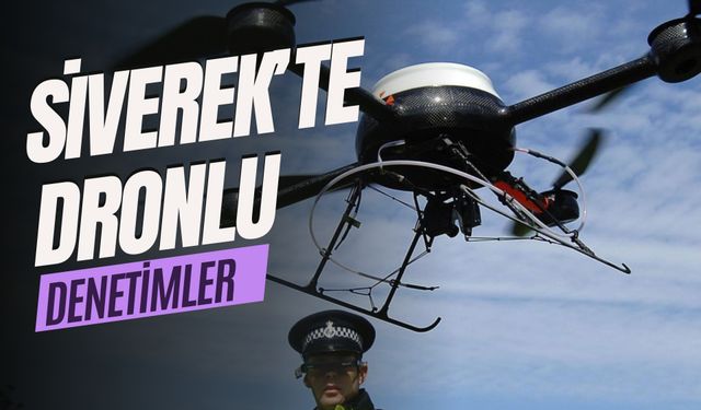 Siverek’te Dronlu Denetimlerle Yeni Yıla Güvenli Giriş!