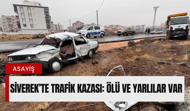 Siverek’te Trafik Kazası: Ölü Ve Yarlılar Var