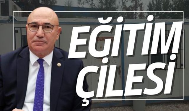 Şanlıurfa'da Konteynırda Eğitim Çilesi