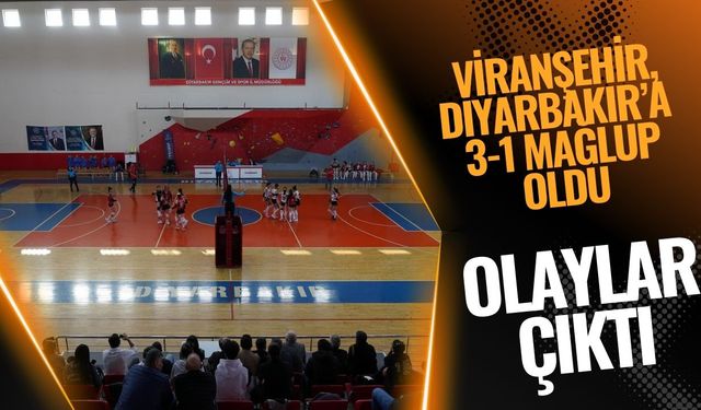 Viranşehir, Diyarbakır’a 3-1 Mağlup Oldu, Olaylar Çıktı