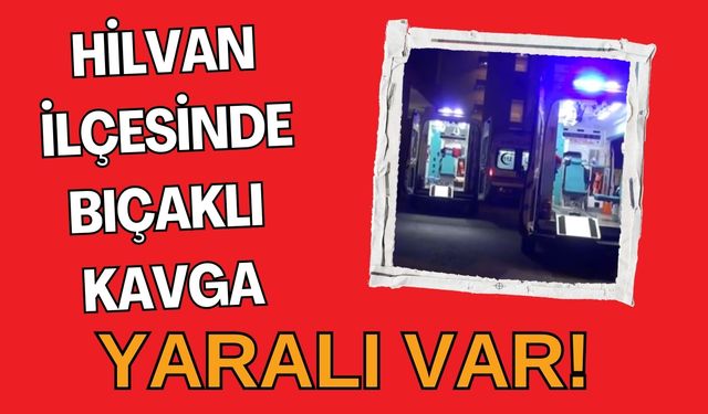 Şanlıurfa'nın Hilvan İlçesinde Bıçaklı Kavga: 1 Yaralı