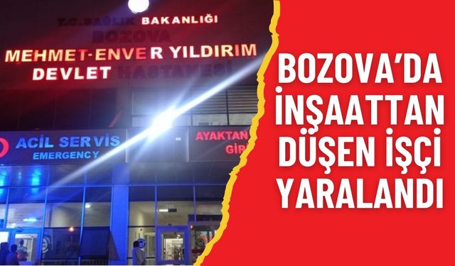 Bozova’da İnşaattan Düşen İşçi Yaralandı