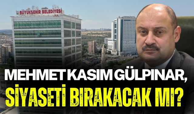 Mehmet Kasım Gülpınar, Siyaseti Bırakacak Mı?