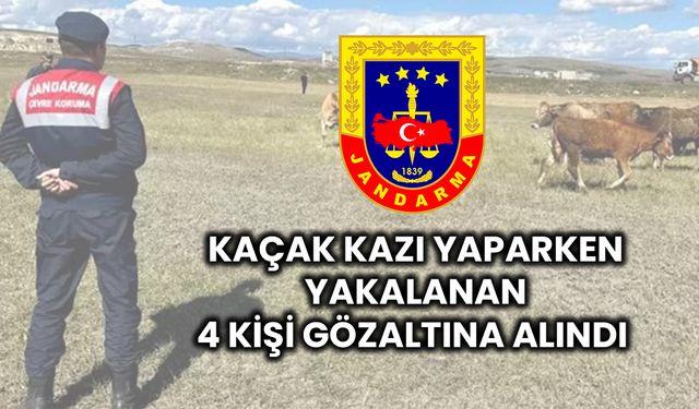 Şanlıurfa'da Kaçak Baraka Yapmaya Çalışan 4 Kişi Yakalandı