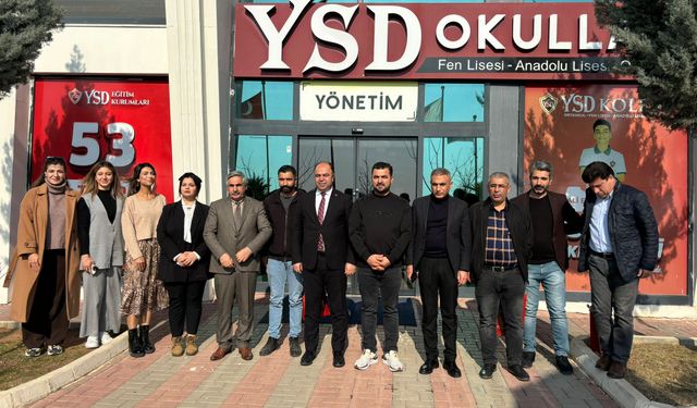 Karaköprü Belediye Başkanı Nihat Çiftçi’den YSD Okullarına Ziyaret