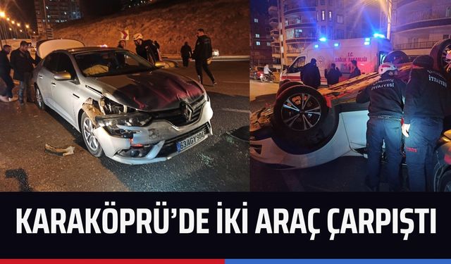 Şanlıurfa Karaköprü’de İki Araç Çarpıştı: 2 Kadın Yaralı