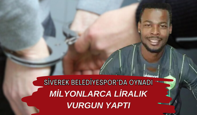 Siverek Belediyespor’da Oynadı! Milyonlarca Liralık Vurgun Yaptı