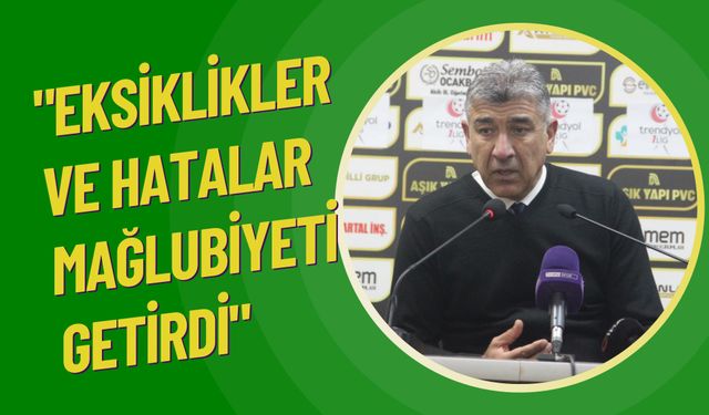 MKE Ankaragücü Maçı Sonrası Sait Karafırtınalar'dan Açıklama