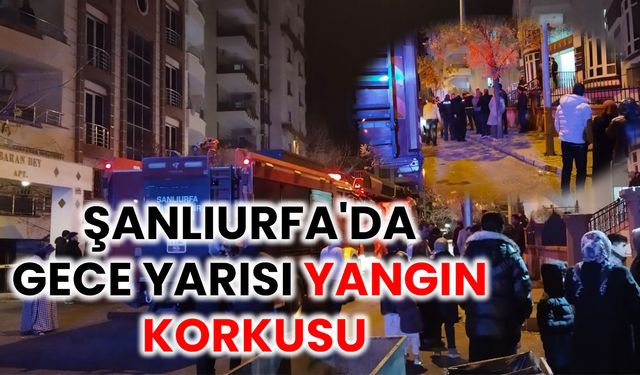 Şanlıurfa'da Gece Yarısı Vatandaşlar Sokağa Döküldü!