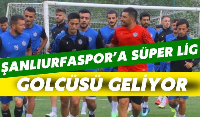 Şanlıurfaspor’a Süper Lig Golcüsü Geliyor