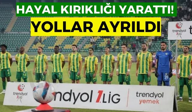 Şanlıurfaspor’da Hayal Kırıklığı Yarattı! Yollar Ayrıldı