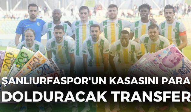 Şanlıurfaspor'un Kasasını Para Dolduracak Transfer