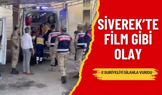 Şanlıurfa Siverek’te Film Gibi Olay: 2 Suriyeliyi Silahla Vurdu