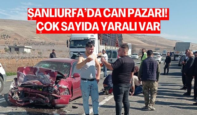 Şanlıurfa’da Can Pazarı! Çok Sayıda Yaralı Var