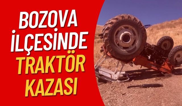 Şanlıurfa'nın Bozova İlçesinde Traktör Kazası: Sürücü Yaralandı