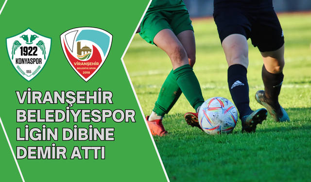 Viranşehir Belediyespor Ligin Dibine Demir Attı!