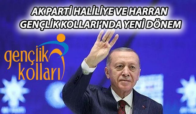 AK Parti Haliliye ve Harran Gençlik Kolları Yeni Yönetimini Açıkladı