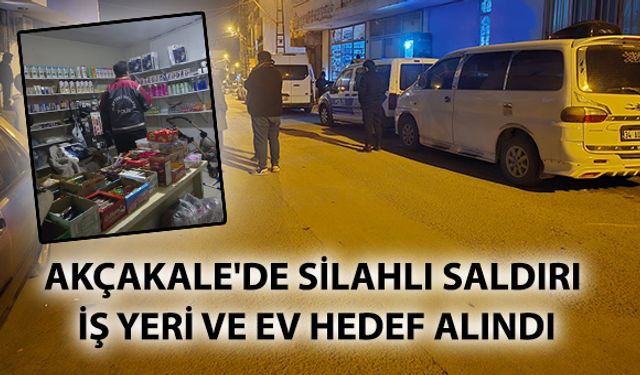 Şanlıurfa Akçakale'de Silahlı Saldırı, Şüpheliler Aranıyor