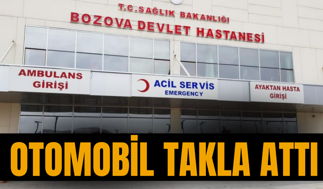 Şanlıurfa Bozova'da Otomobil Takla Attı