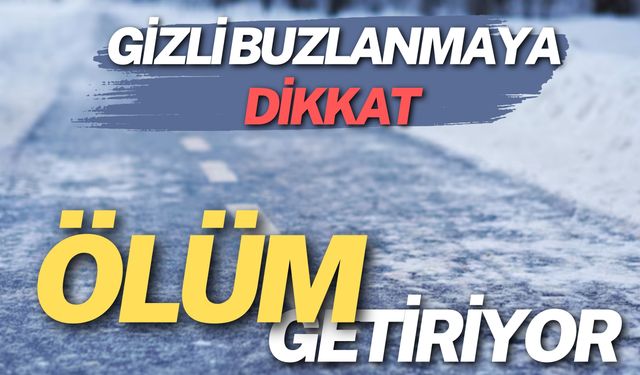 Gizli Buzlanmaya Karşı Araç Sürücüleri Neler Yapmalı?