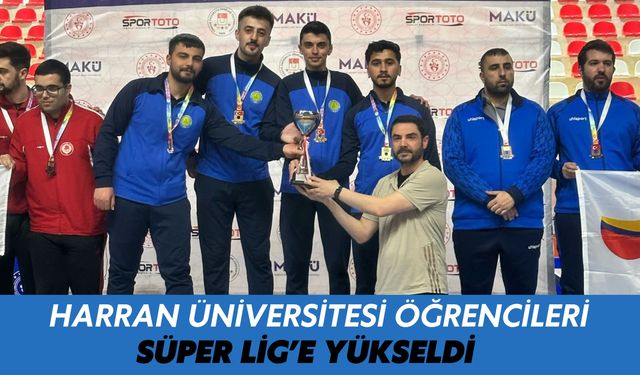 Harran Üniversitesi Masa Tenisi Takımı Süper Lig’e Yükseldi