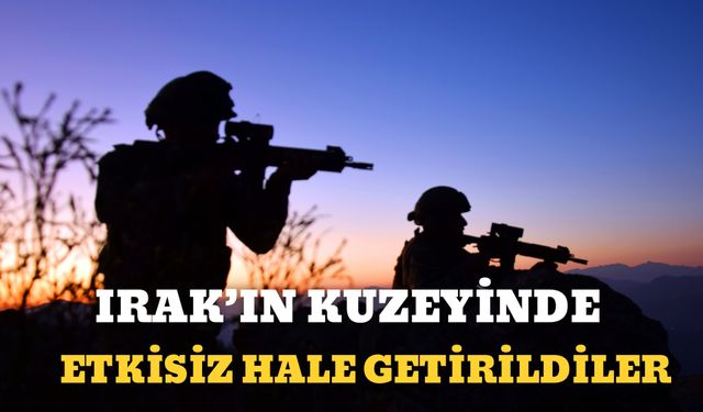 Irak’ın kuzeyinde Etkisiz Hale Getirildiler