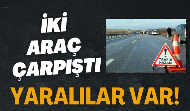 Şanlıurfa Siverek'te İki Araç çarpıştı: Yaralılar var