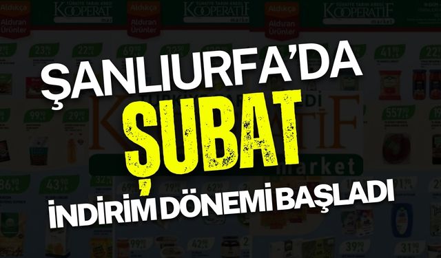 Şanlıurfa’da İndirim Dönemi Başladı