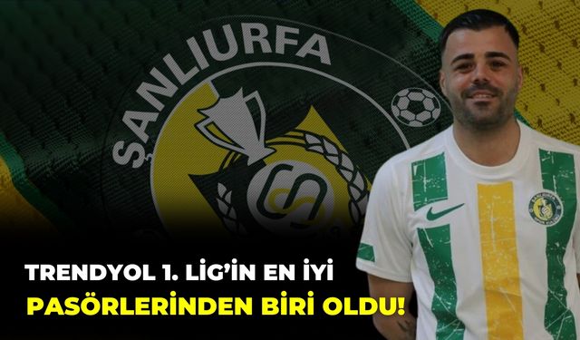 Şanlıurfaspor’un Deneyimli Kaptanı Hasan Hüseyin Acar, Trendyol 1. Lig’in En İyi Pasörlerinden Biri Oldu!