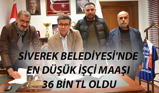 Siverek Belediyesi'nde En Düşük İşçi Maaşı 36 Bin TL Oldu