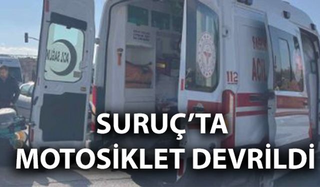 Suruç’ta Motosiklet Kazası: 21 Yaşındaki Sürücü Yaralandı